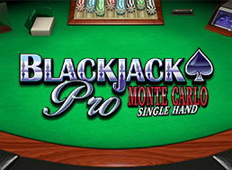 BlackjackPro MonteCarlo Singlehand