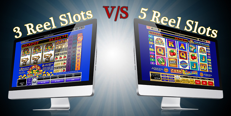 Differences between 3 Reel Slots and 5 Reel Slots