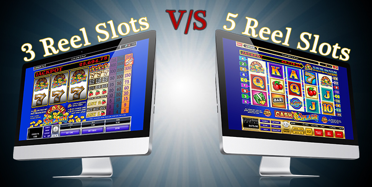Differences between 3 Reel Slots and 5 Reel Slots Differences between 3 Reel Slots and 5 Reel Slots