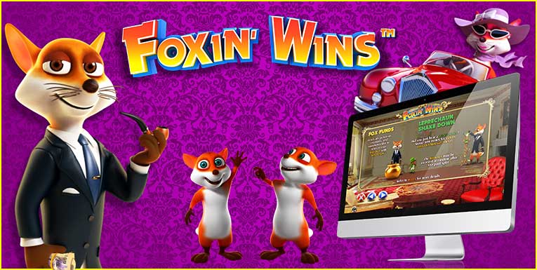 Popping Pups on Foxin' Wins Slots at SpinzWin