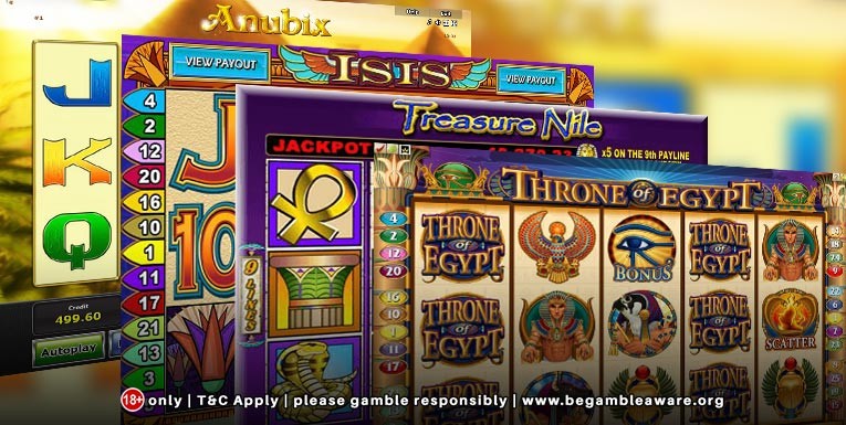 Play Top Egyptian-themed Slots at Spinzwin