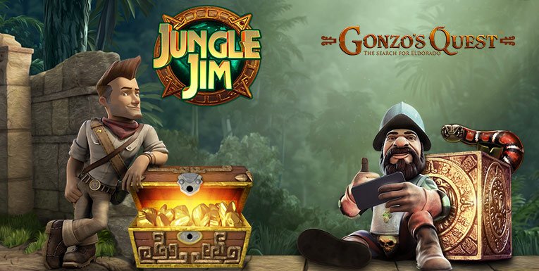 Difference between Jungle Jim Slots and Gonzo's Quest Slots