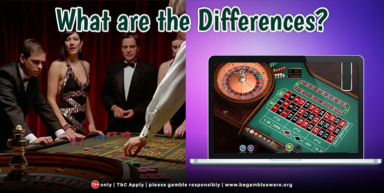 Online Roulette and Land-based Roulette: What are the Differences?
