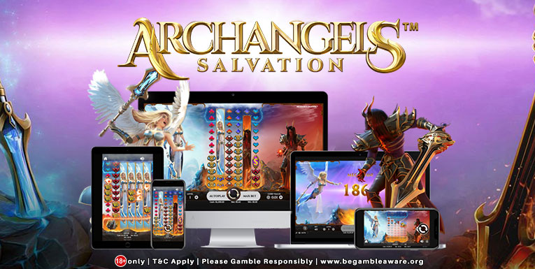 NetEnt Slots Game, Archangels Salvation Slots Releases Today