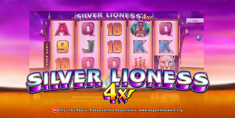 Silver Lioness 4x Slots Now Available at Spinzwin Casino