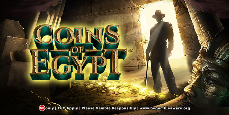 NetEnt’s Brand-New Coins Of Egypt Slot Launches!