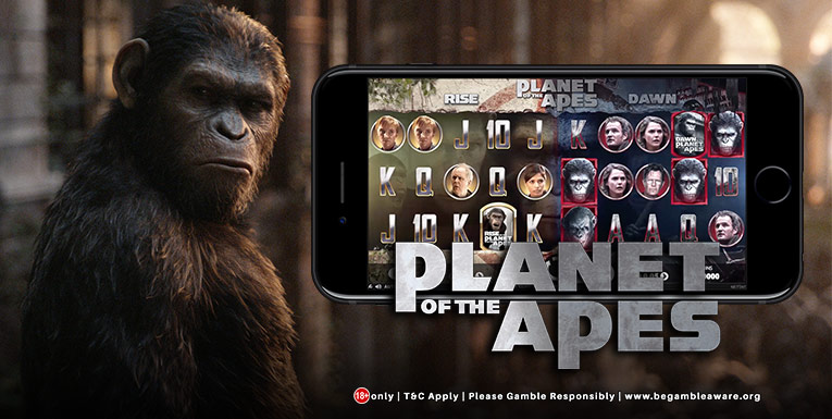 Play Hollywood-Inspired Planet Of The Apes Slot At Spinzwin!