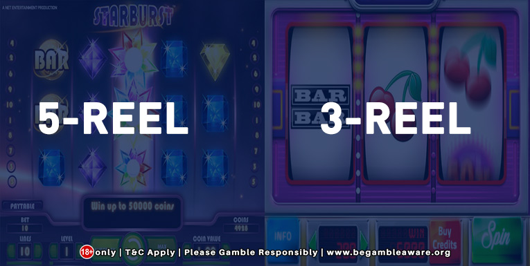 The Advantages Of Playing 5 Reel Slot Machines Over 3 Reel Slots