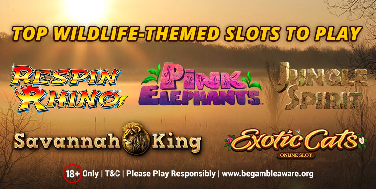 Top 5 Wildlife-themed Slots to Play On This World Wildlife Day