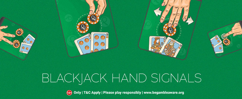 Blackjack-Hand-Signals