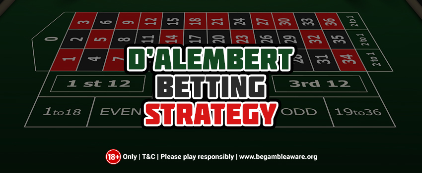 Dalembert-Betting-Strategy